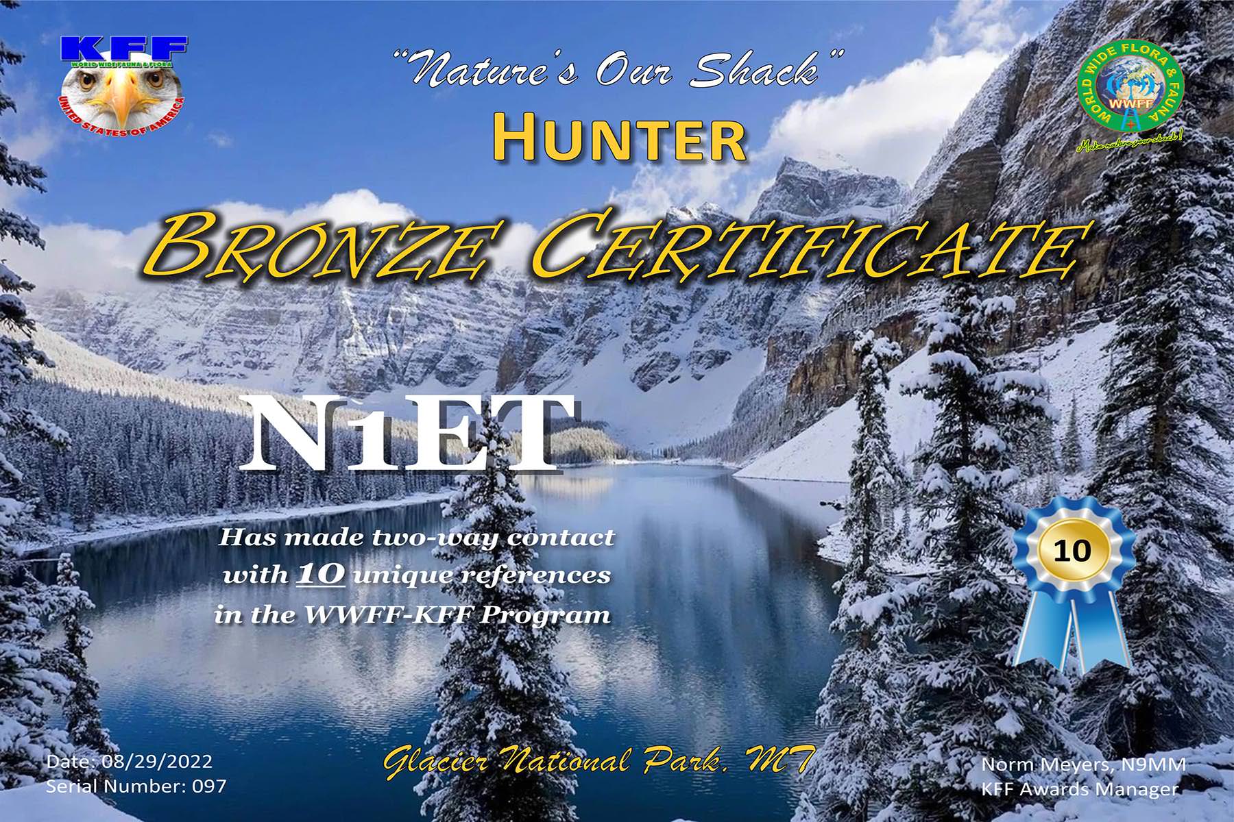 KFF Bronze N1ET
