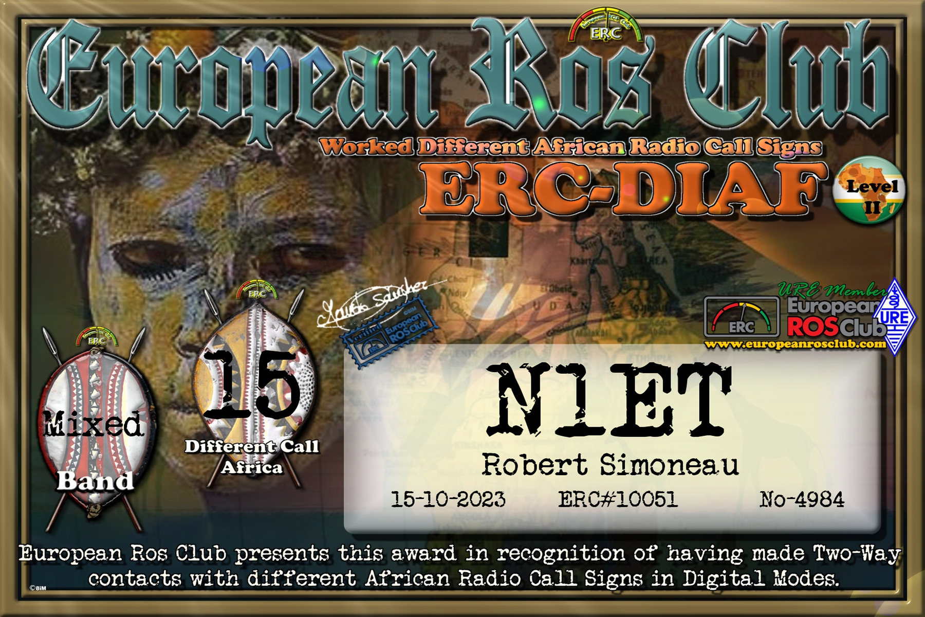 N1ET DIAF 15 ERC