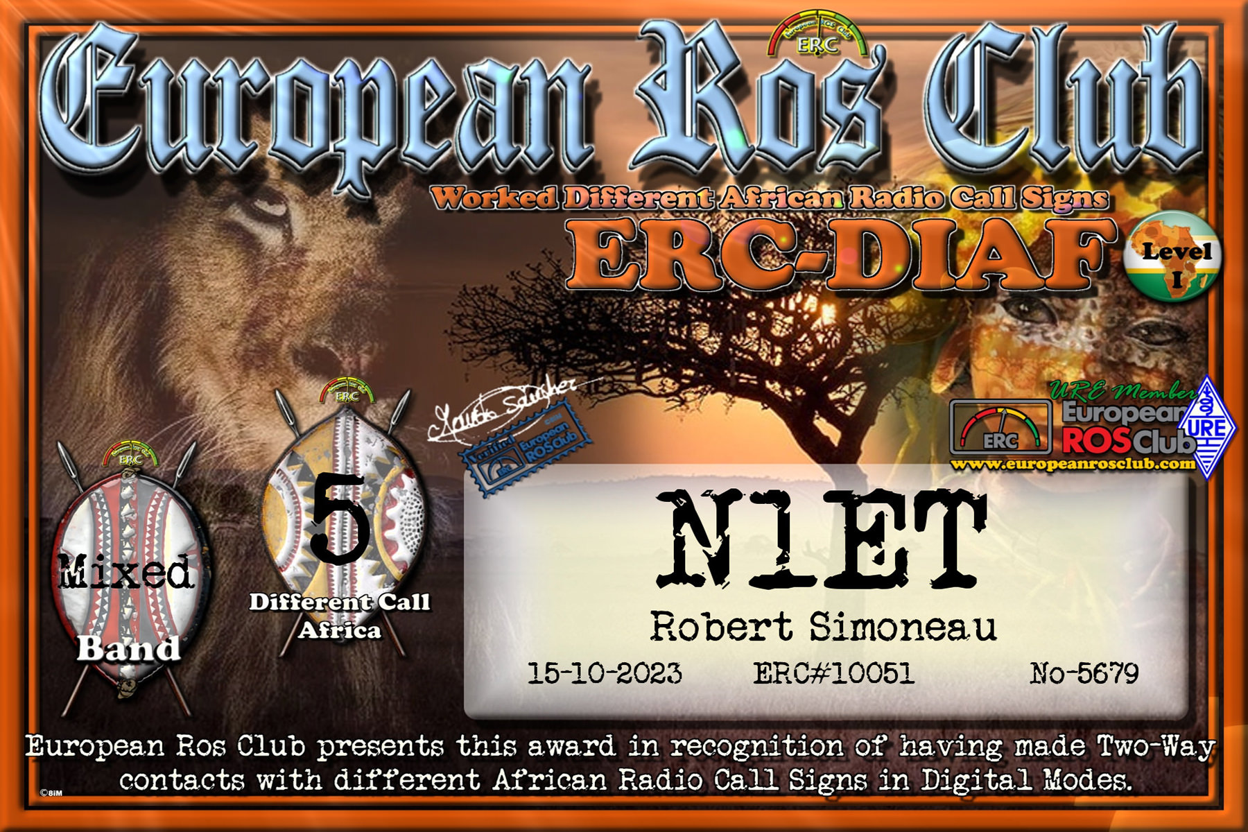 N1ET DIAF 5 ERC