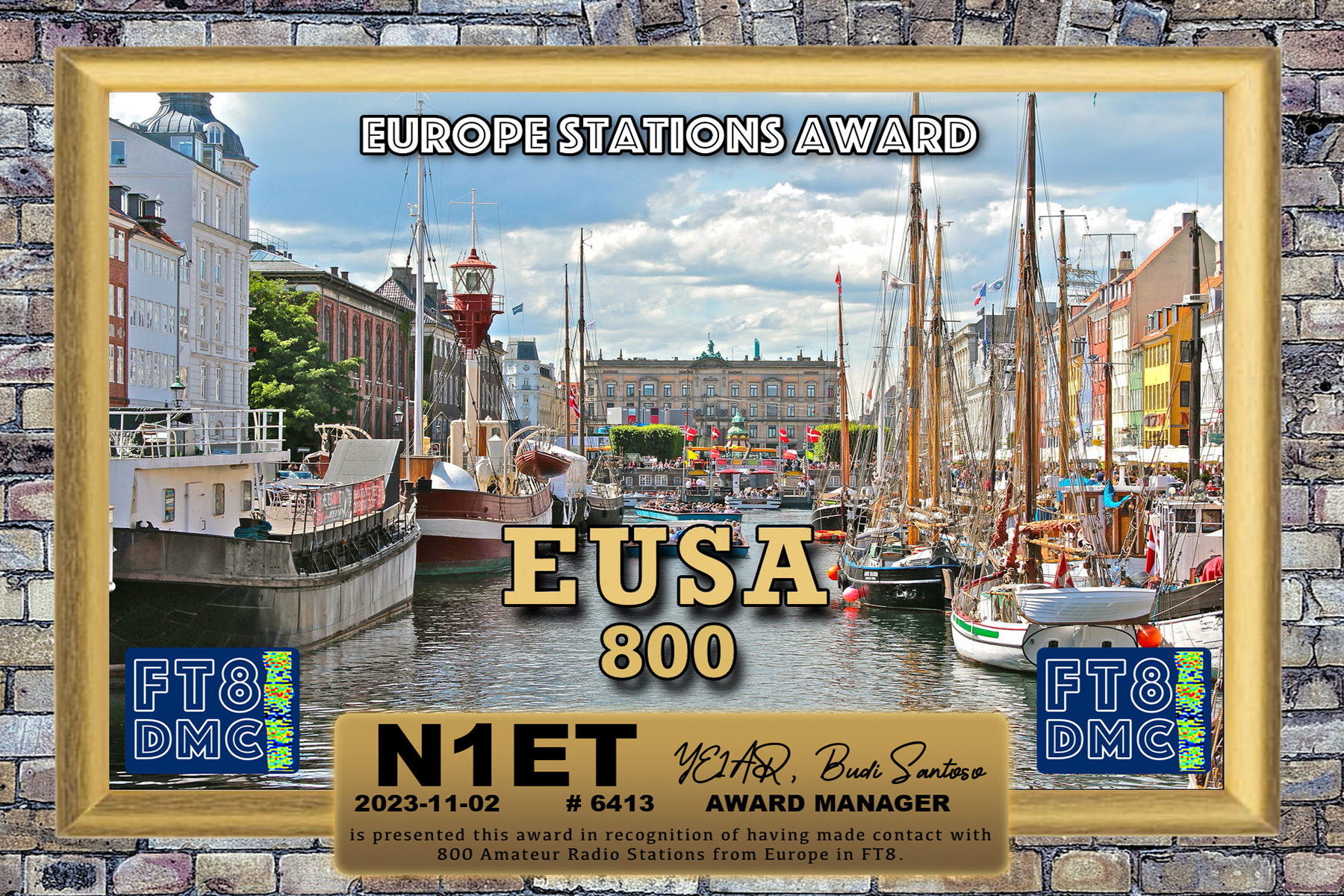 N1ET EUSA 800 FT8DMC