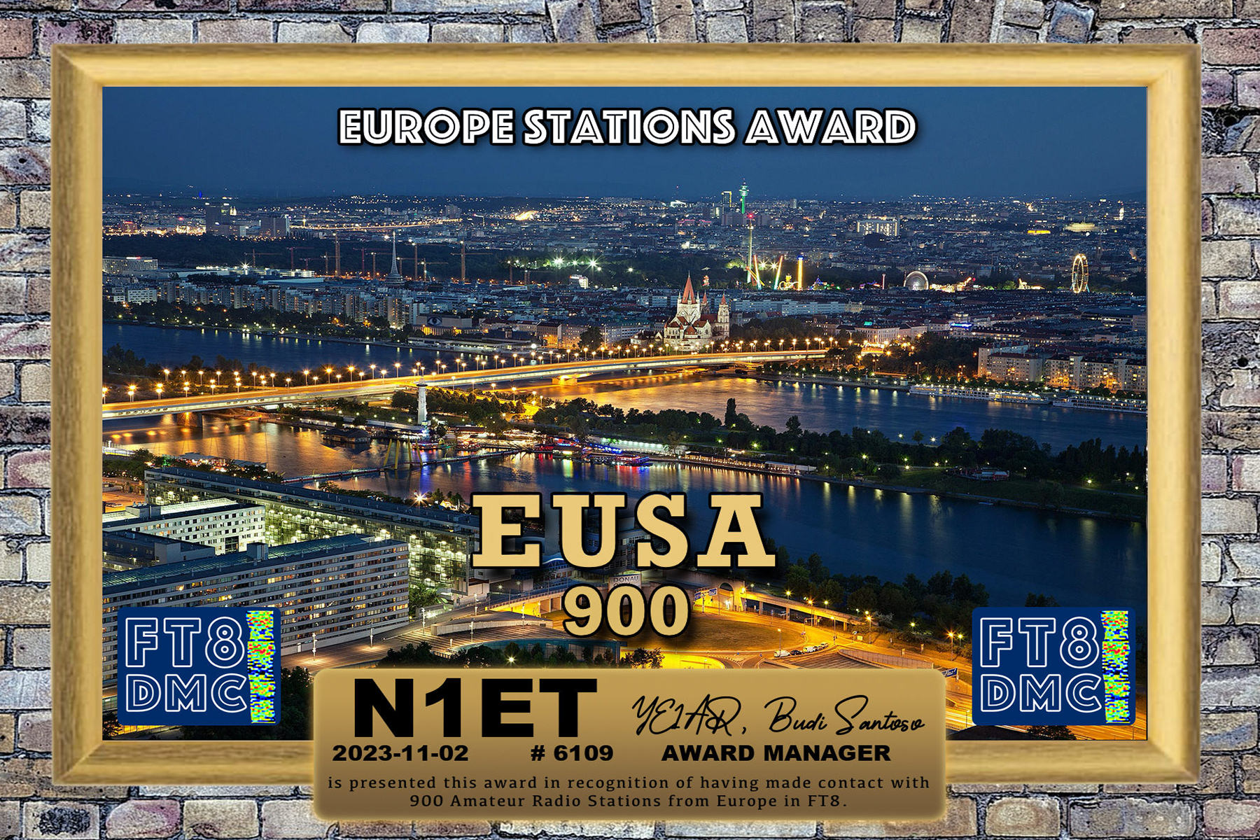 N1ET EUSA 900 FT8DMC