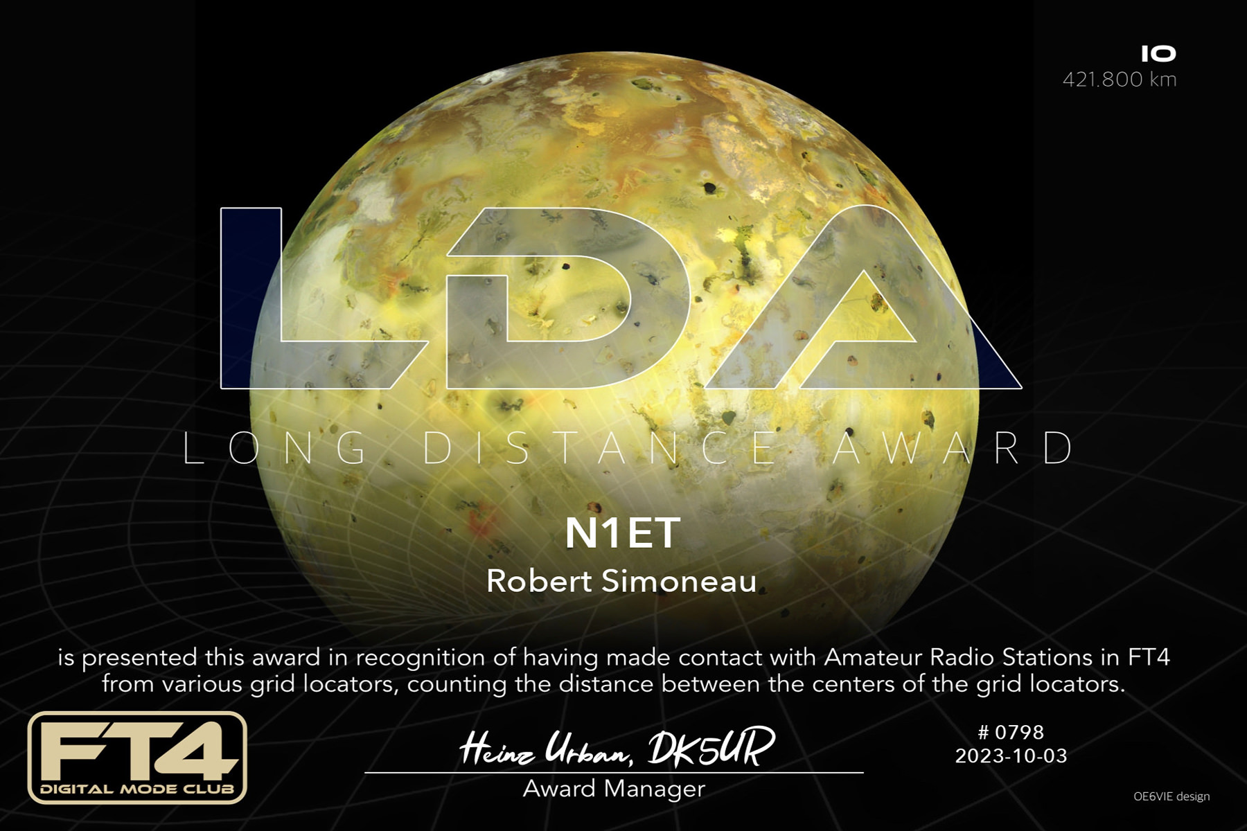 N1ET LDA IO FT4DMC