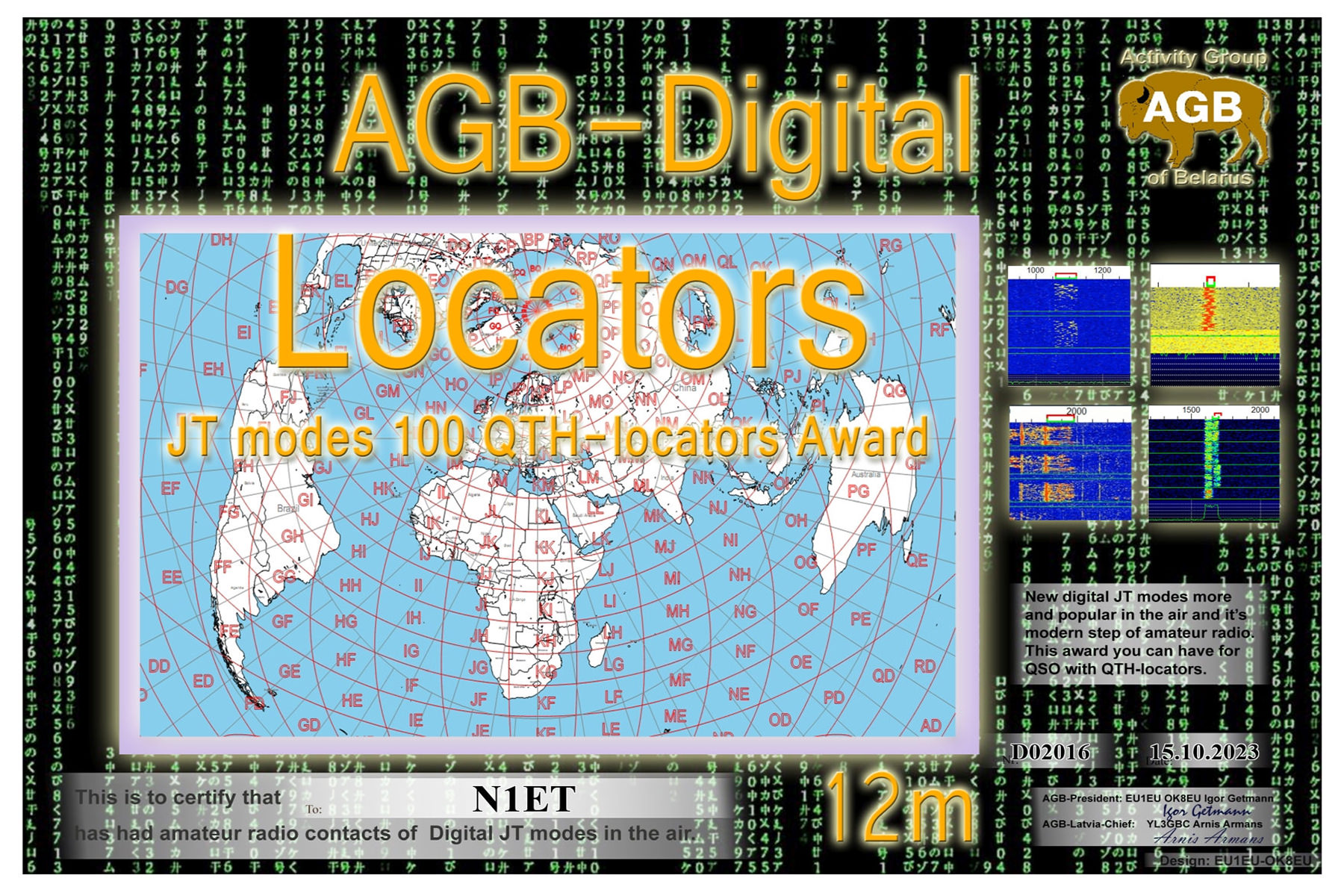 N1ET Locators 12M 100 AGB