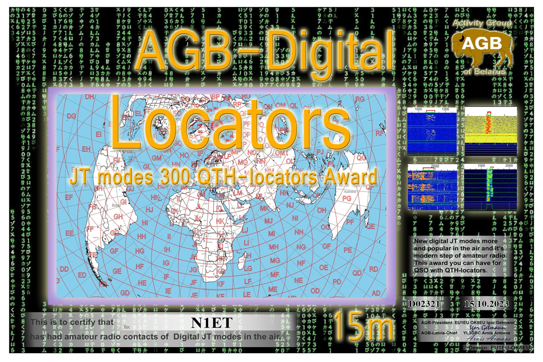 N1ET Locators 15M 300 AGB