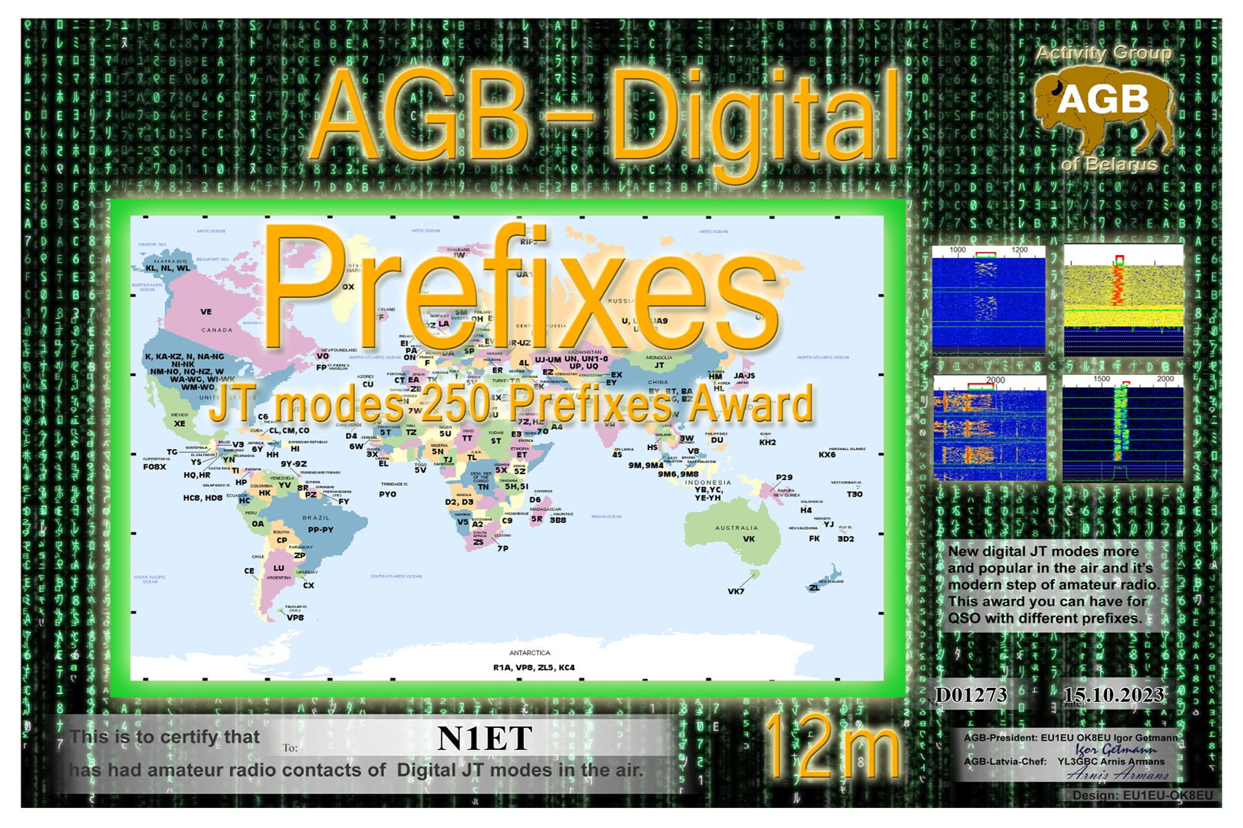 N1ET Prefixes 12M 250 AGB