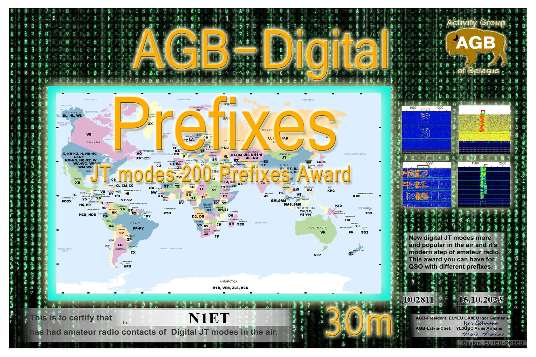 N1ET Prefixes 30M 200 AGB