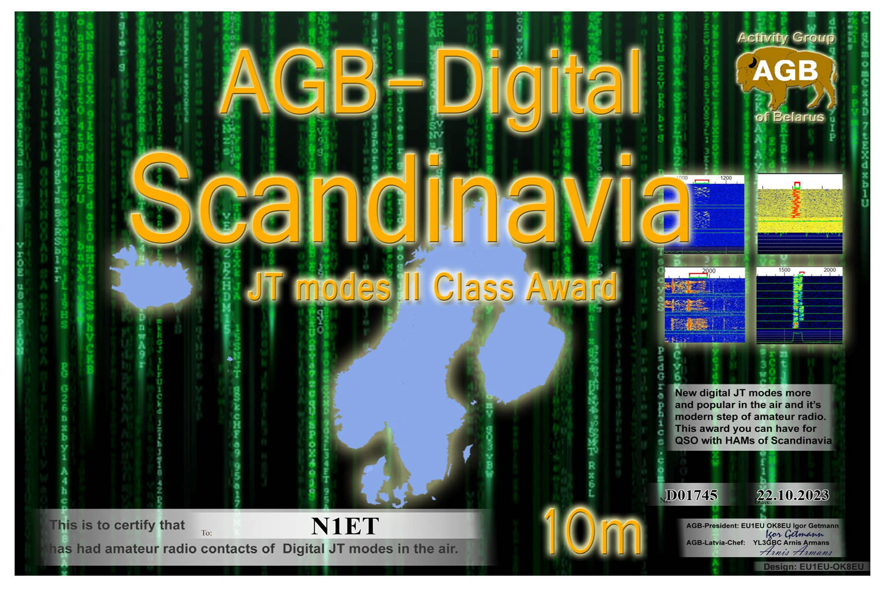 N1ET Scandinavia 10M II AGB
