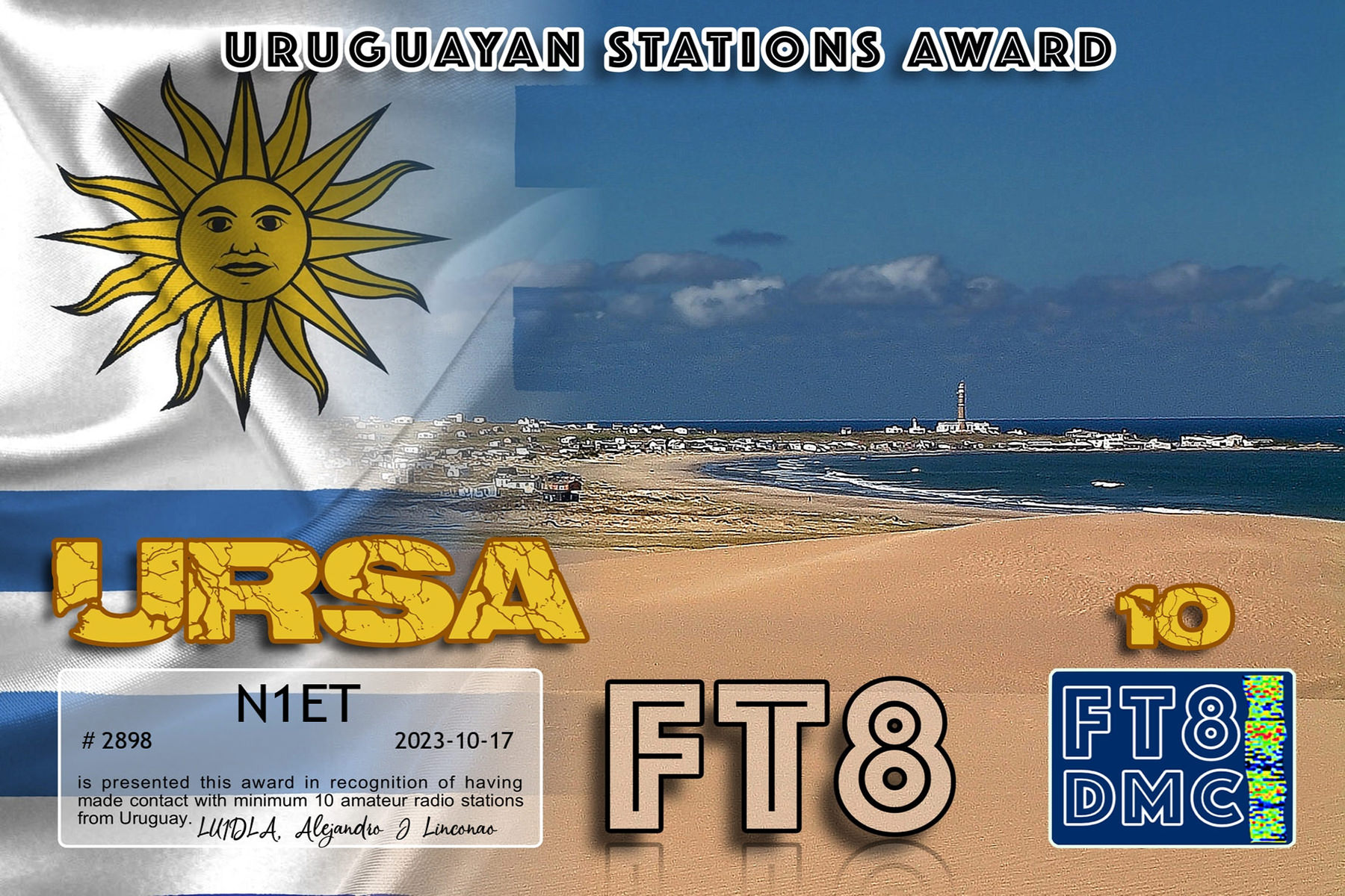 N1ET URSA III FT8DMC