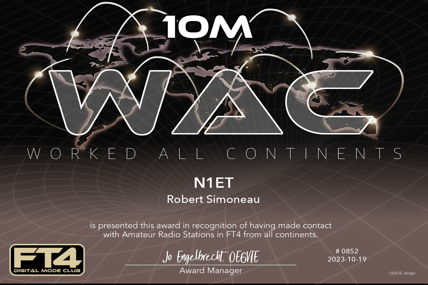 N1ET WAC 10M FT4DMC