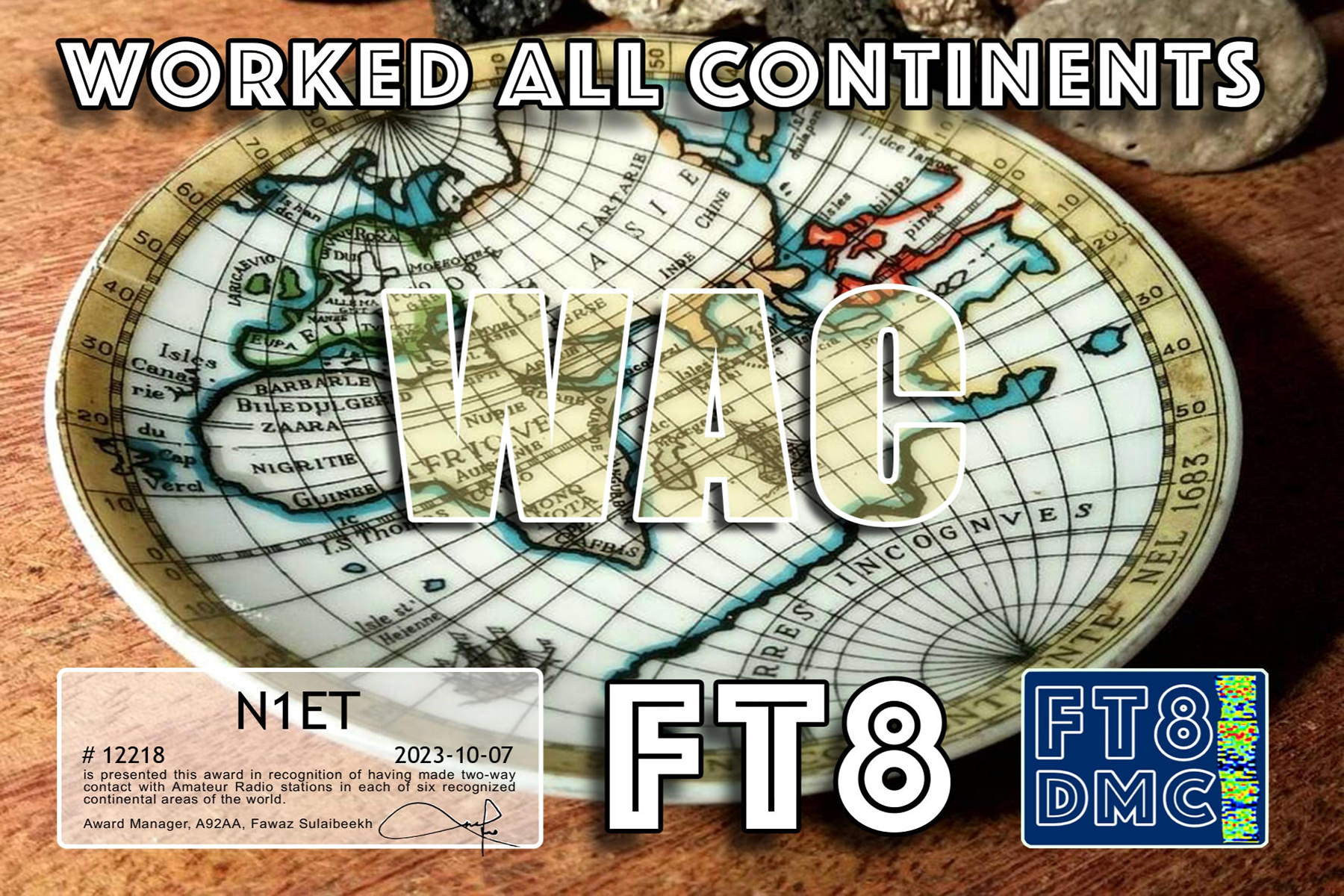 N1ET WAC WAC FT8DMC