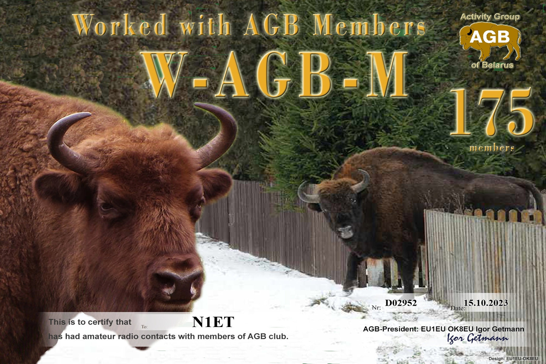 N1ET WAGBM 175 AGB