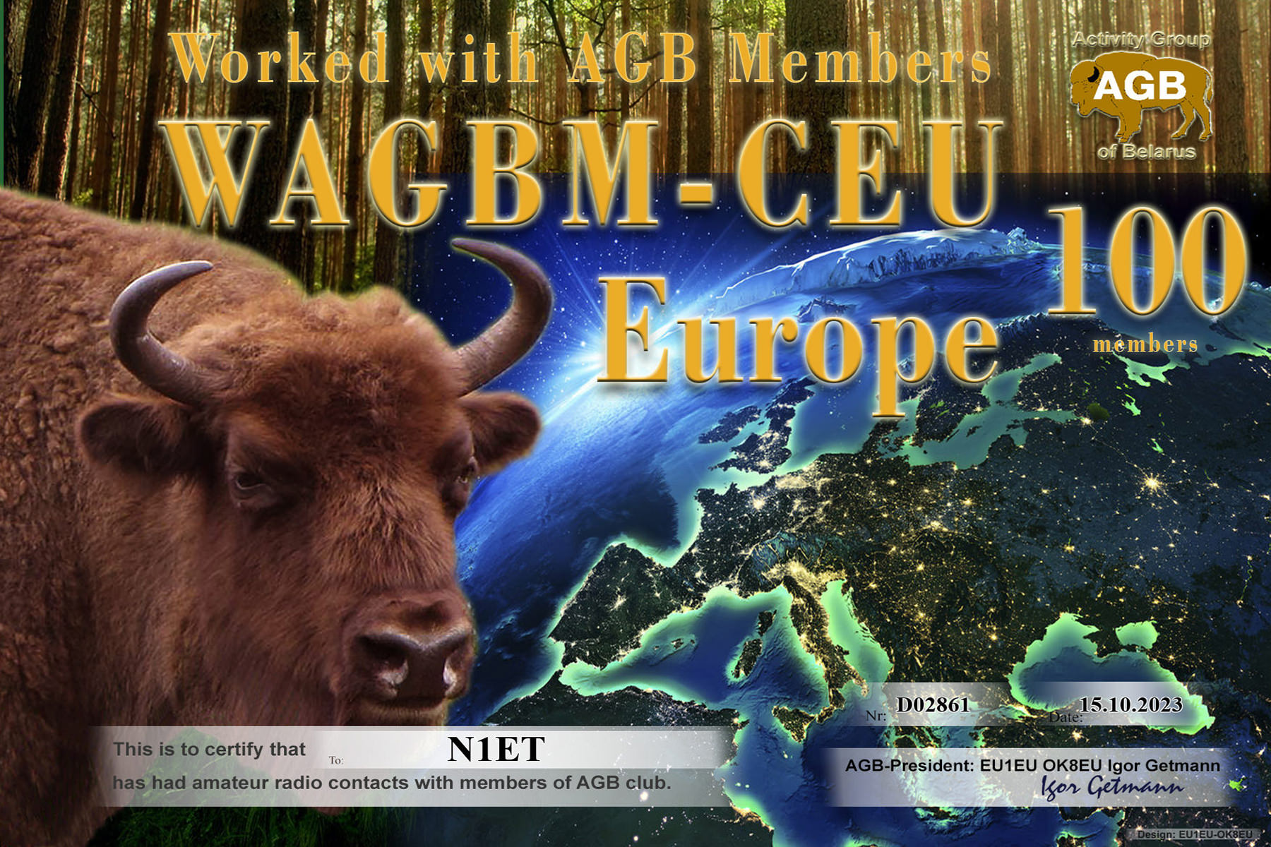 N1ET WAGBM CEU 100 AGB