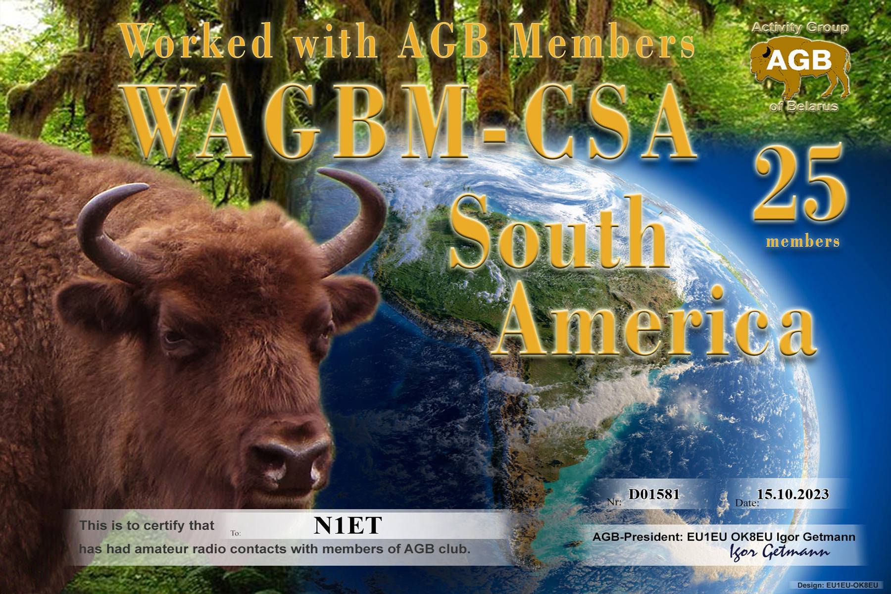 N1ET WAGBM CSA 25 AGB