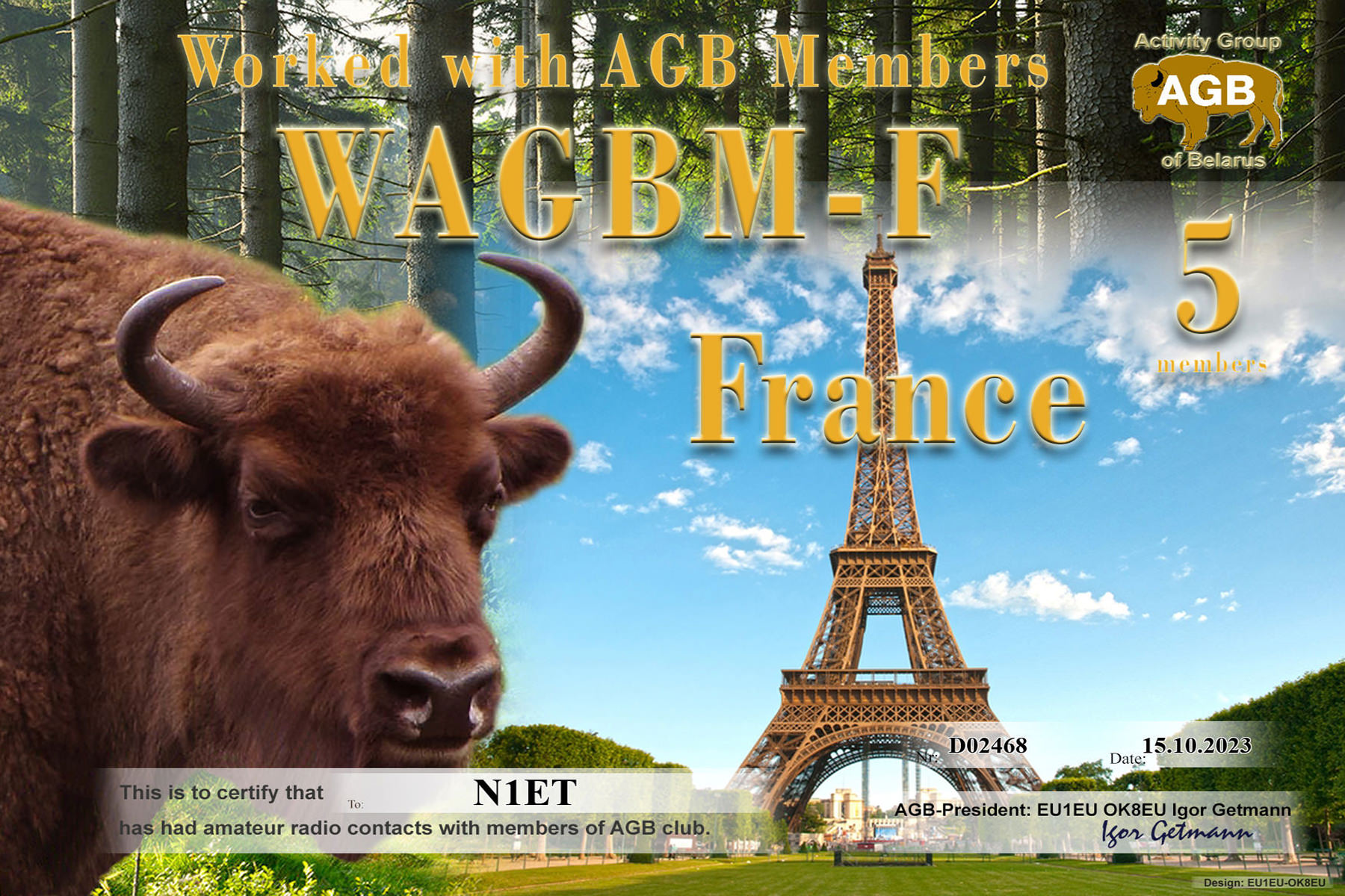 N1ET WAGBM F 5 AGB