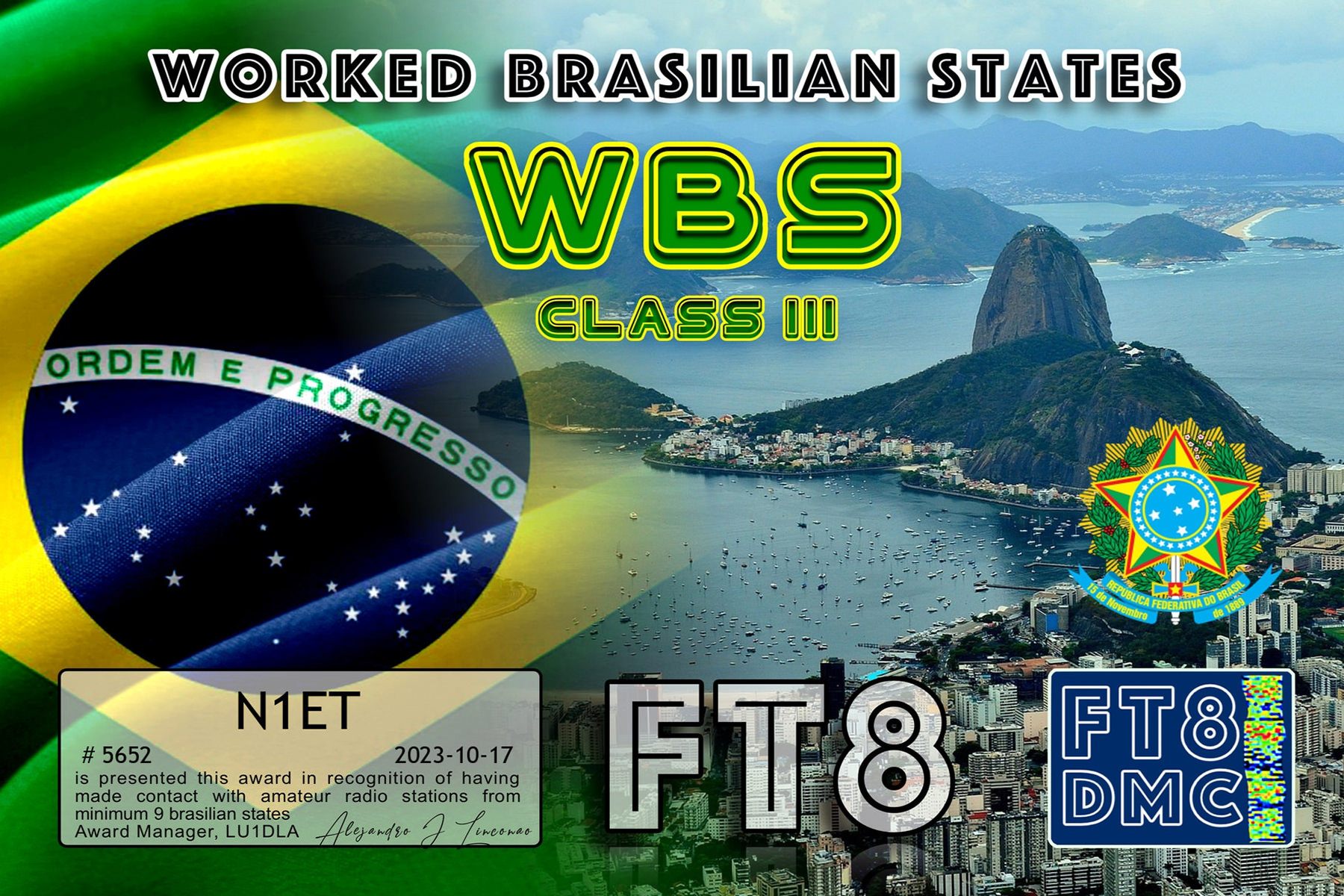 N1ET WBS III FT8DMC