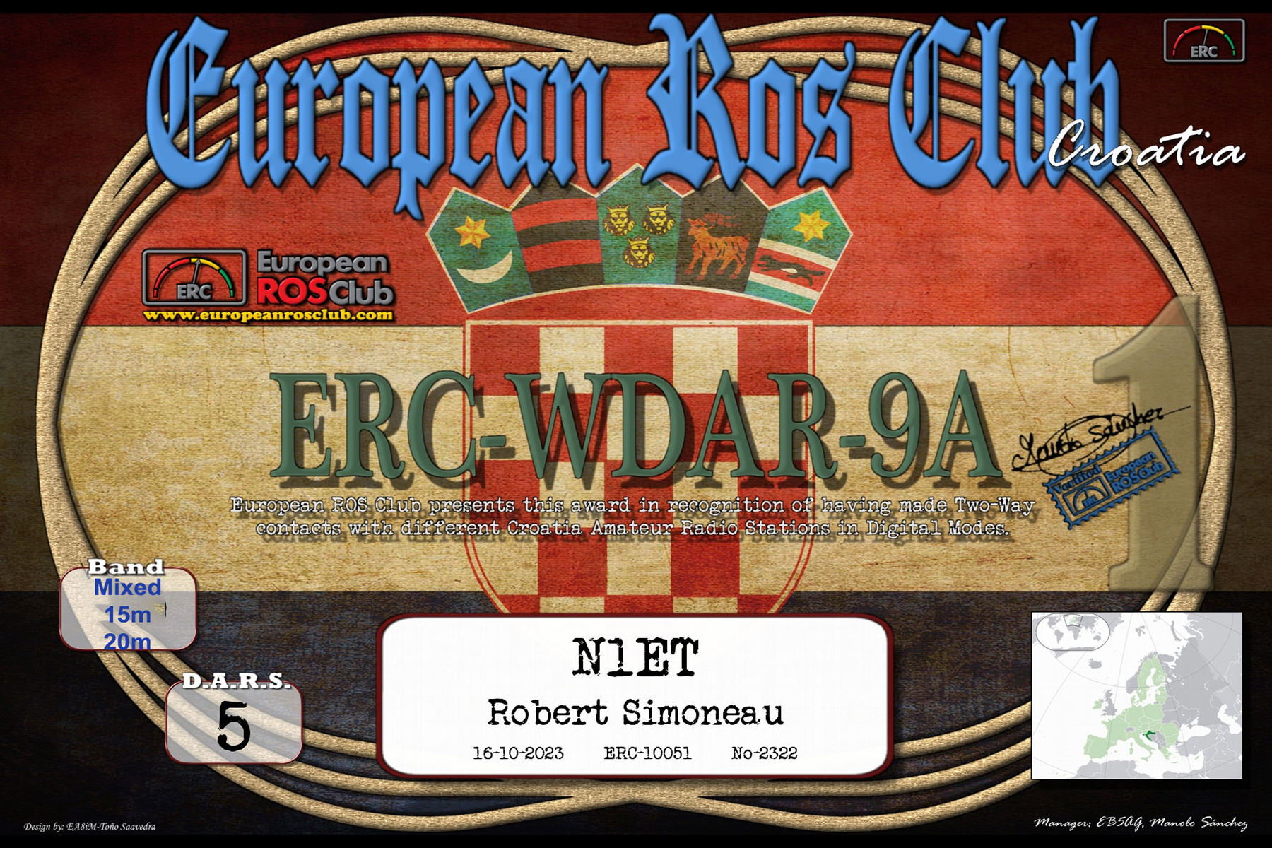 N1ET WD9A20 5 ERC