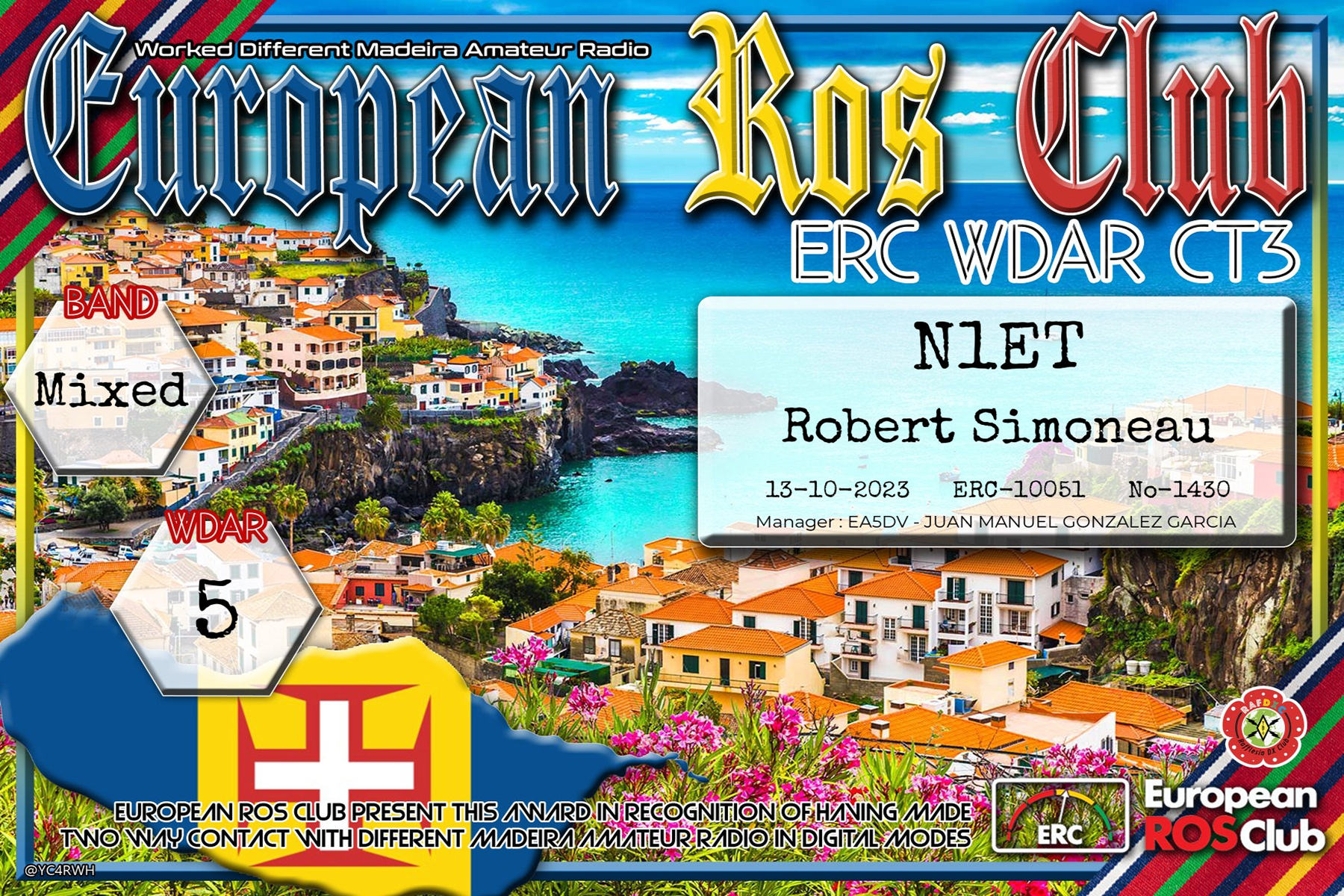 N1ET WDCT3 5 ERC