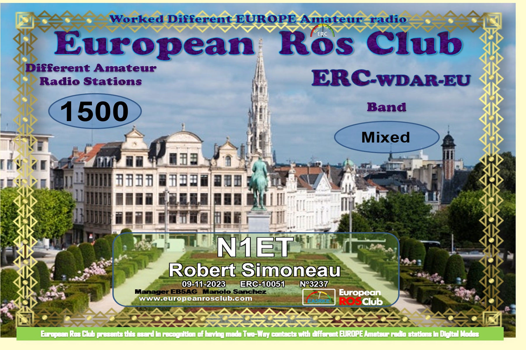 N1ET WDEU 1500 ERC