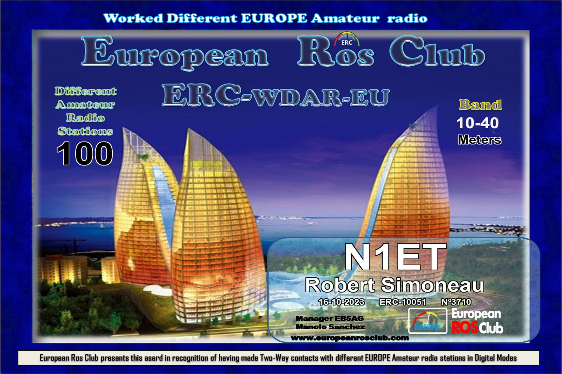 N1ET WDEU40 100 ERC