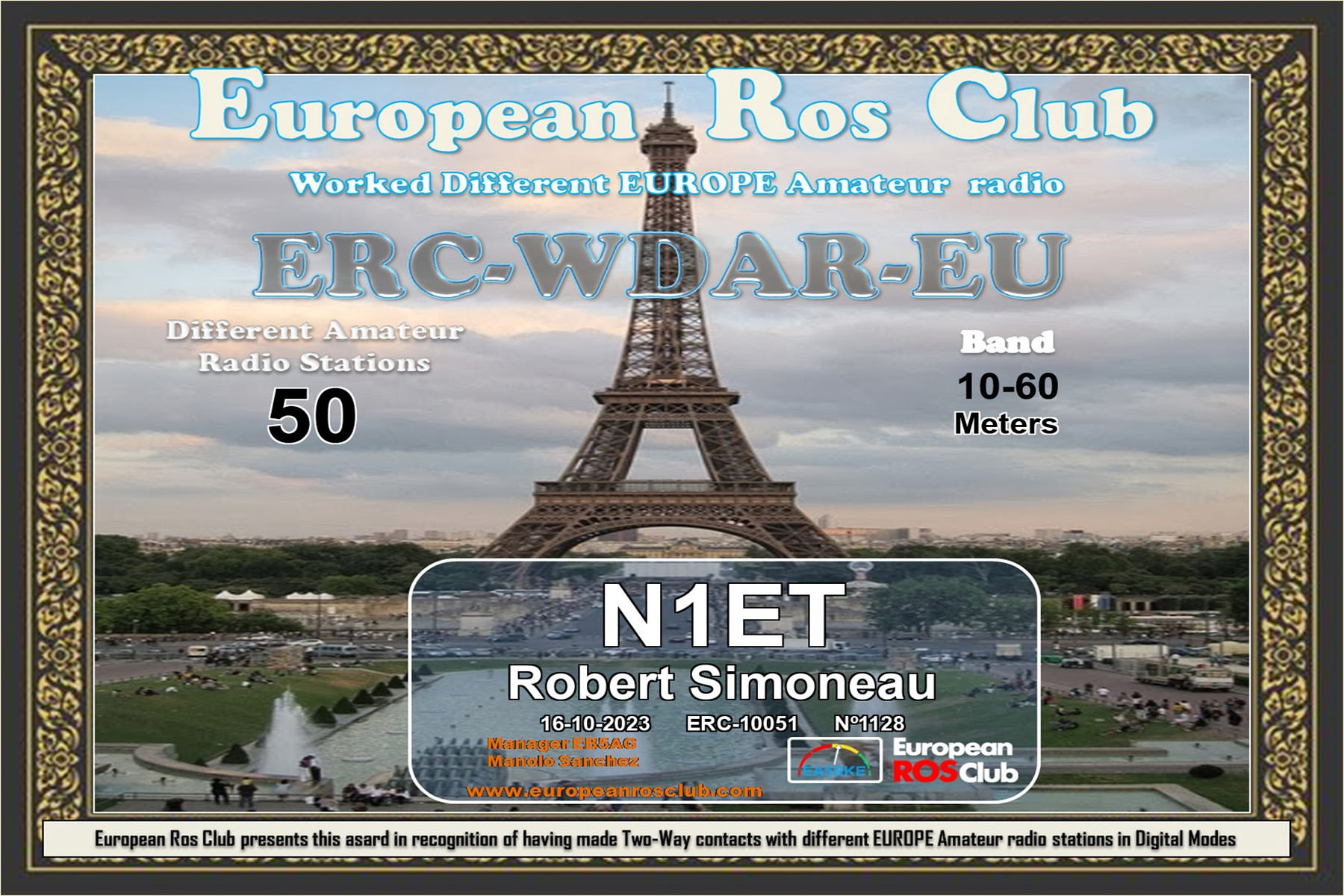 N1ET WDEU60 50 ERC