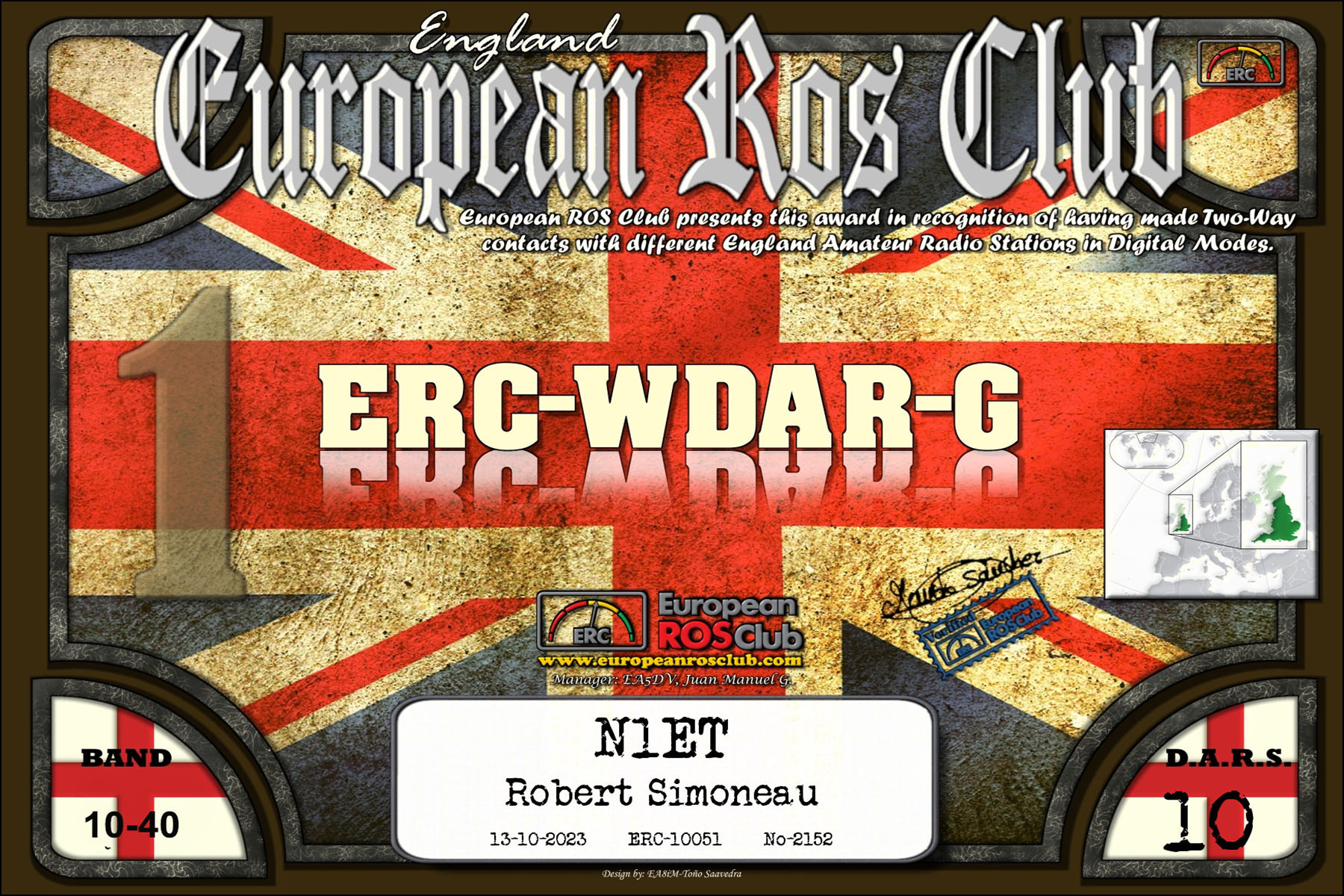 N1ET WDG40 10 ERC