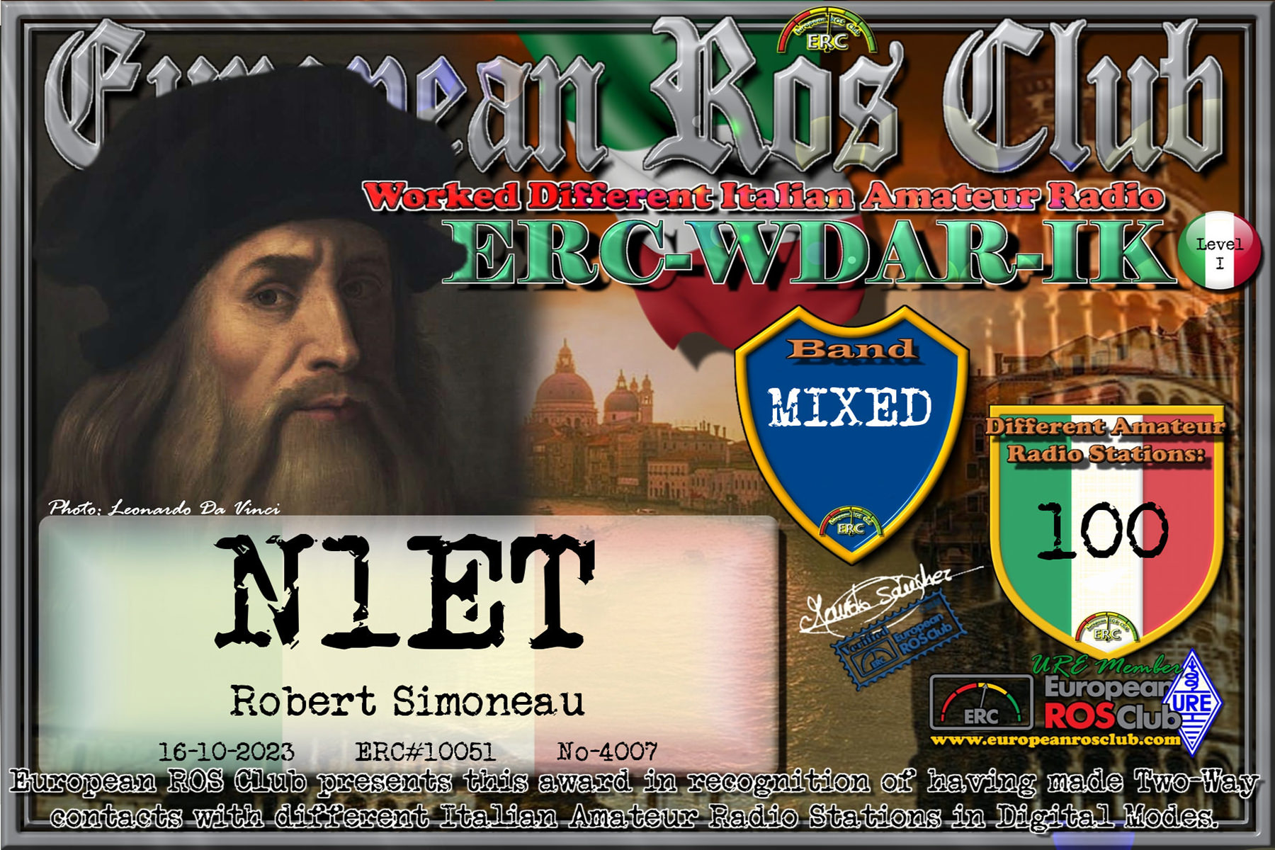 N1ET WDIK 100 ERC
