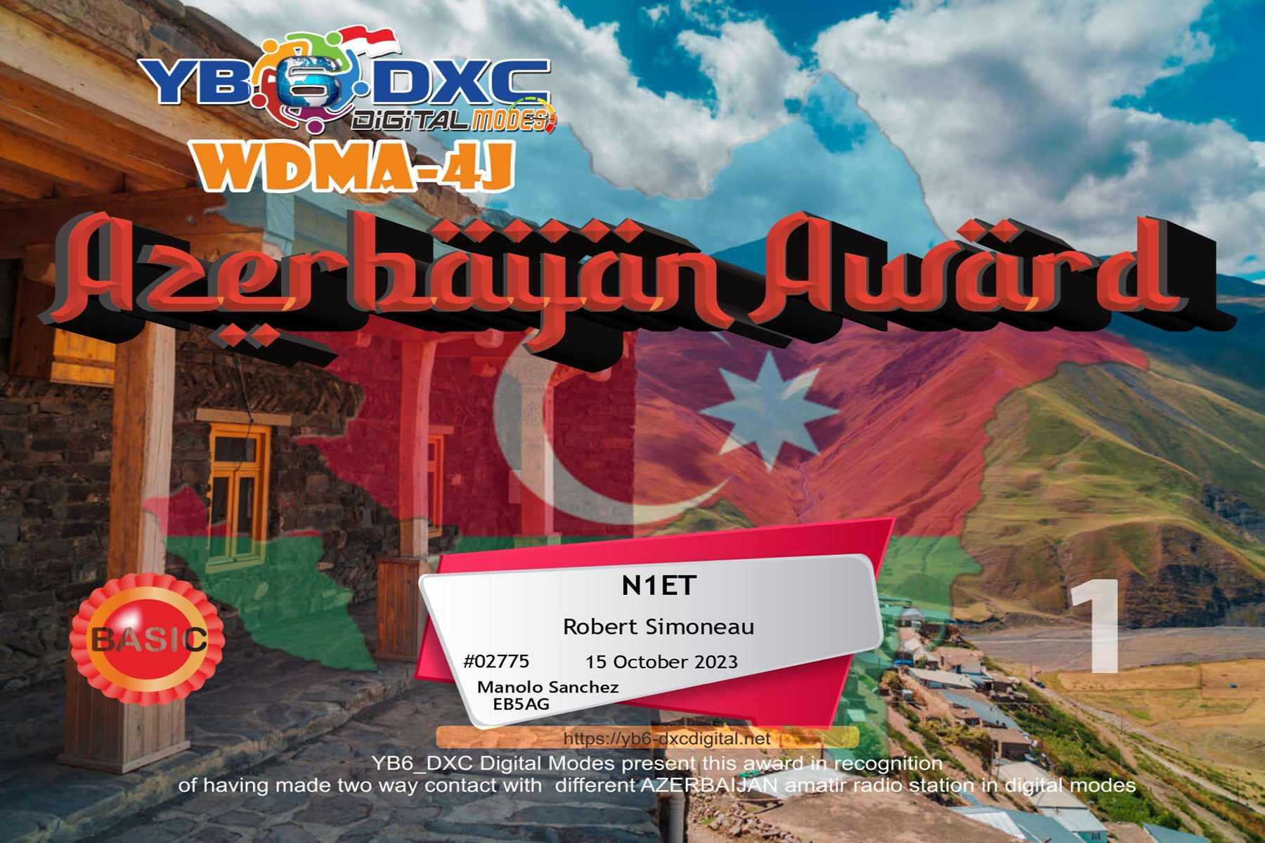 N1ET WDM4J BASIC YB6DXC
