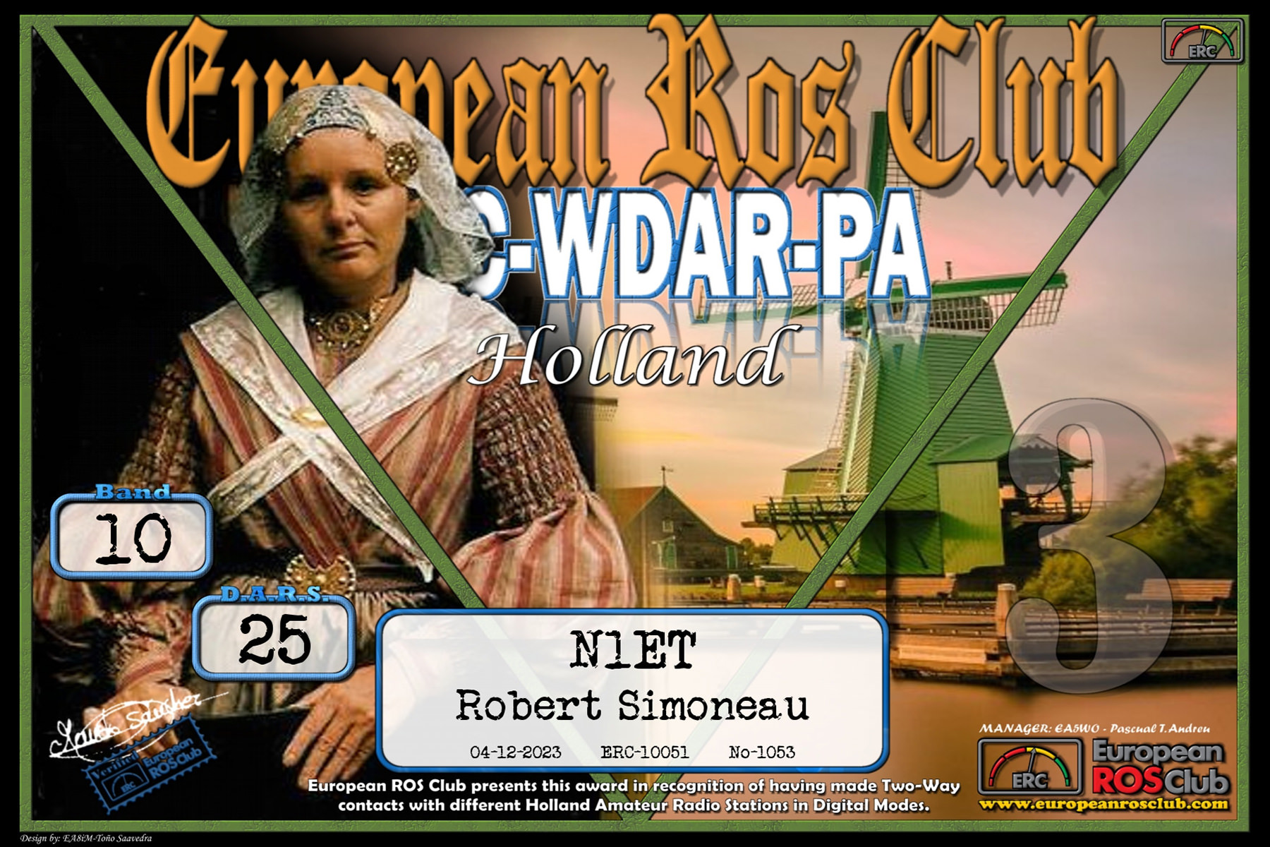 N1ET WDPA10 25 ERC