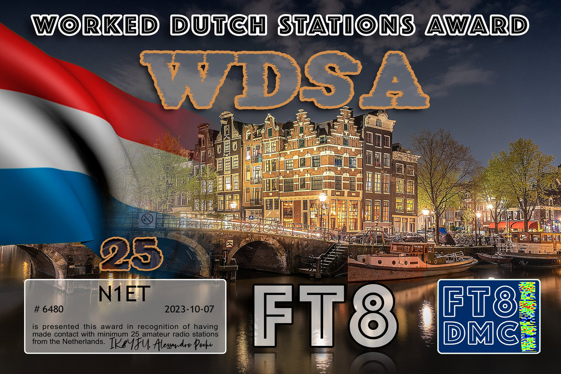N1ET WDSA II FT8DMC