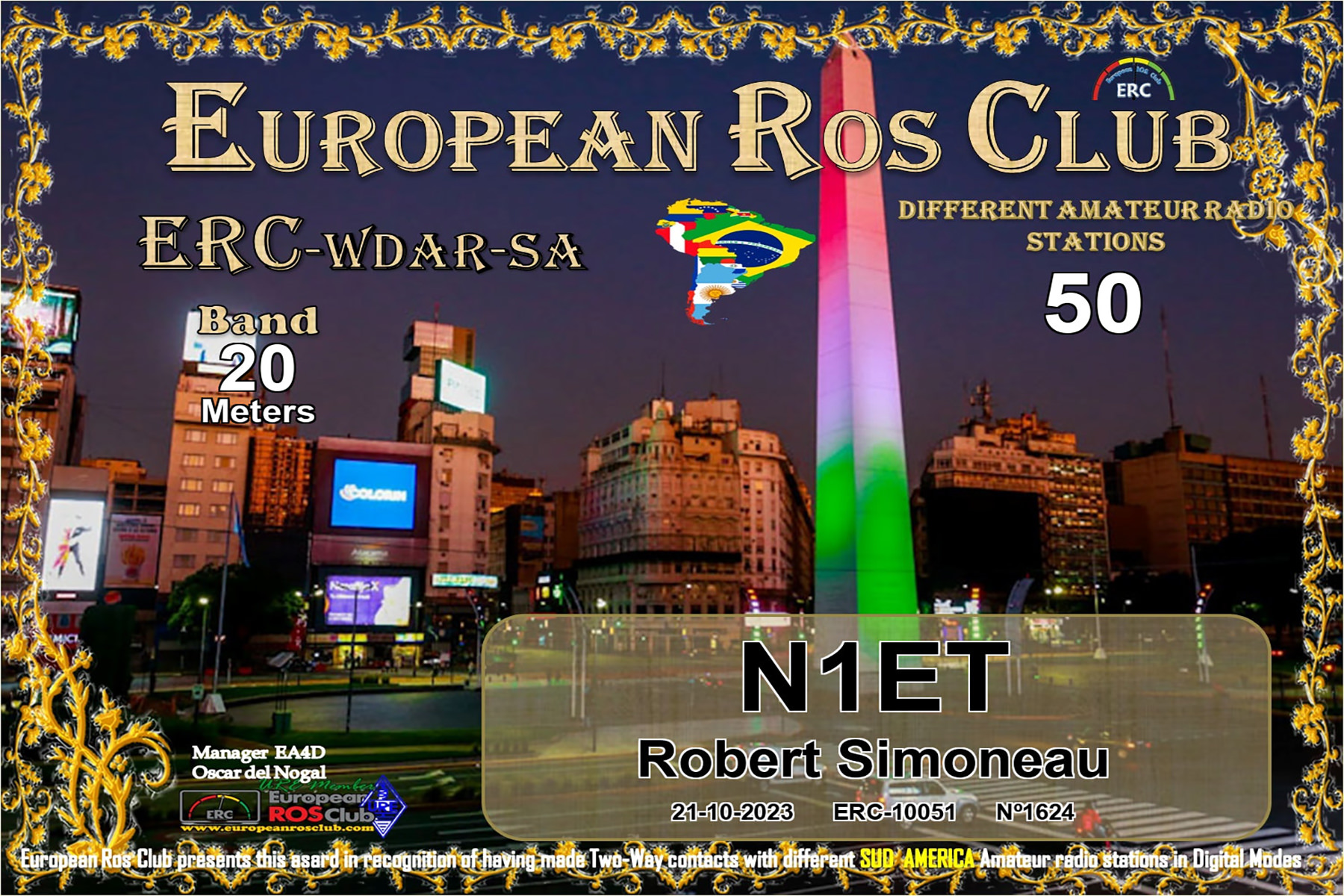 N1ET WDSA20 50 ERC
