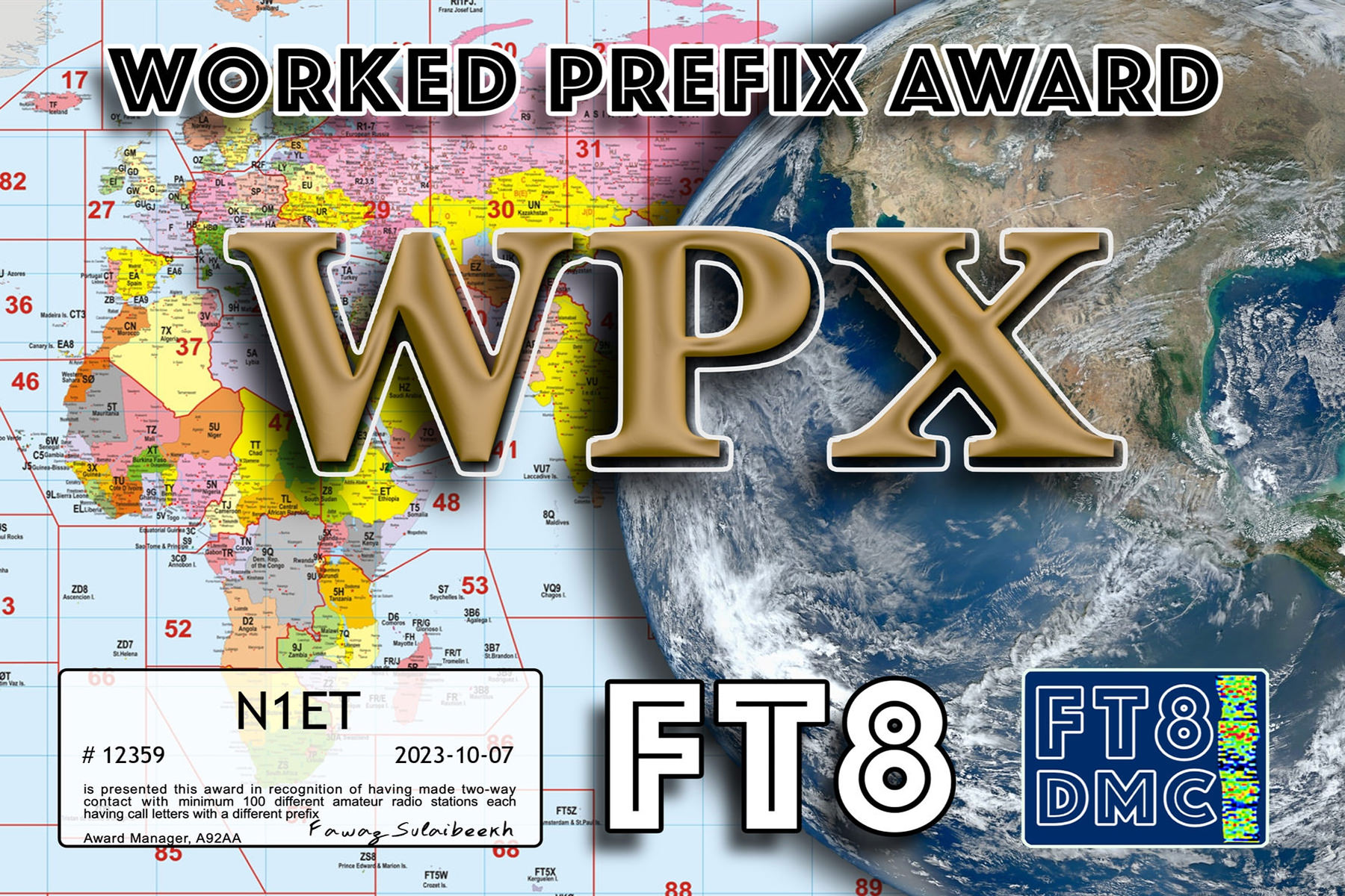N1ET WPX 100 FT8DMC
