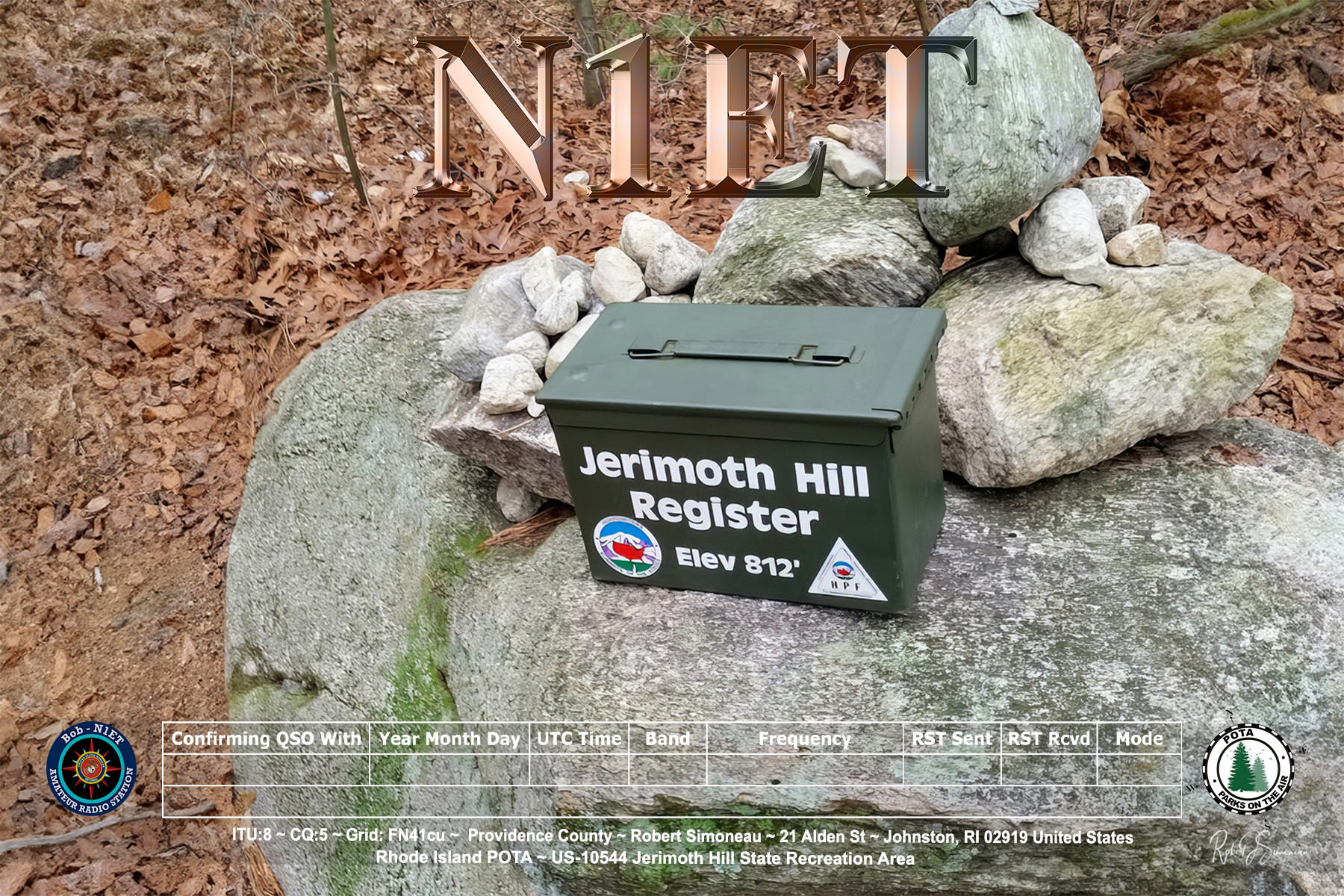 US 10544 Jerimoth Hill State Recreation Area