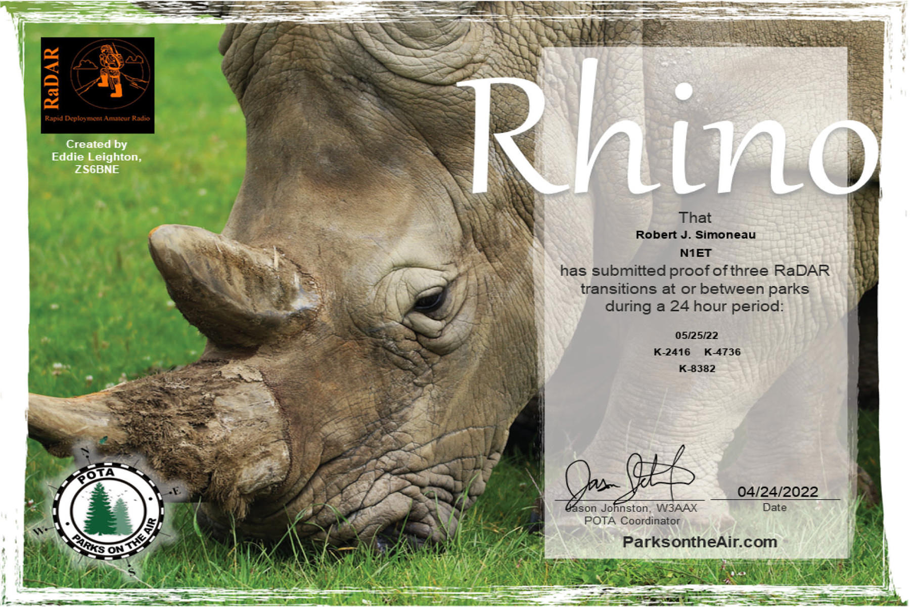 N1ET POTA RaDAR Rhino (4)