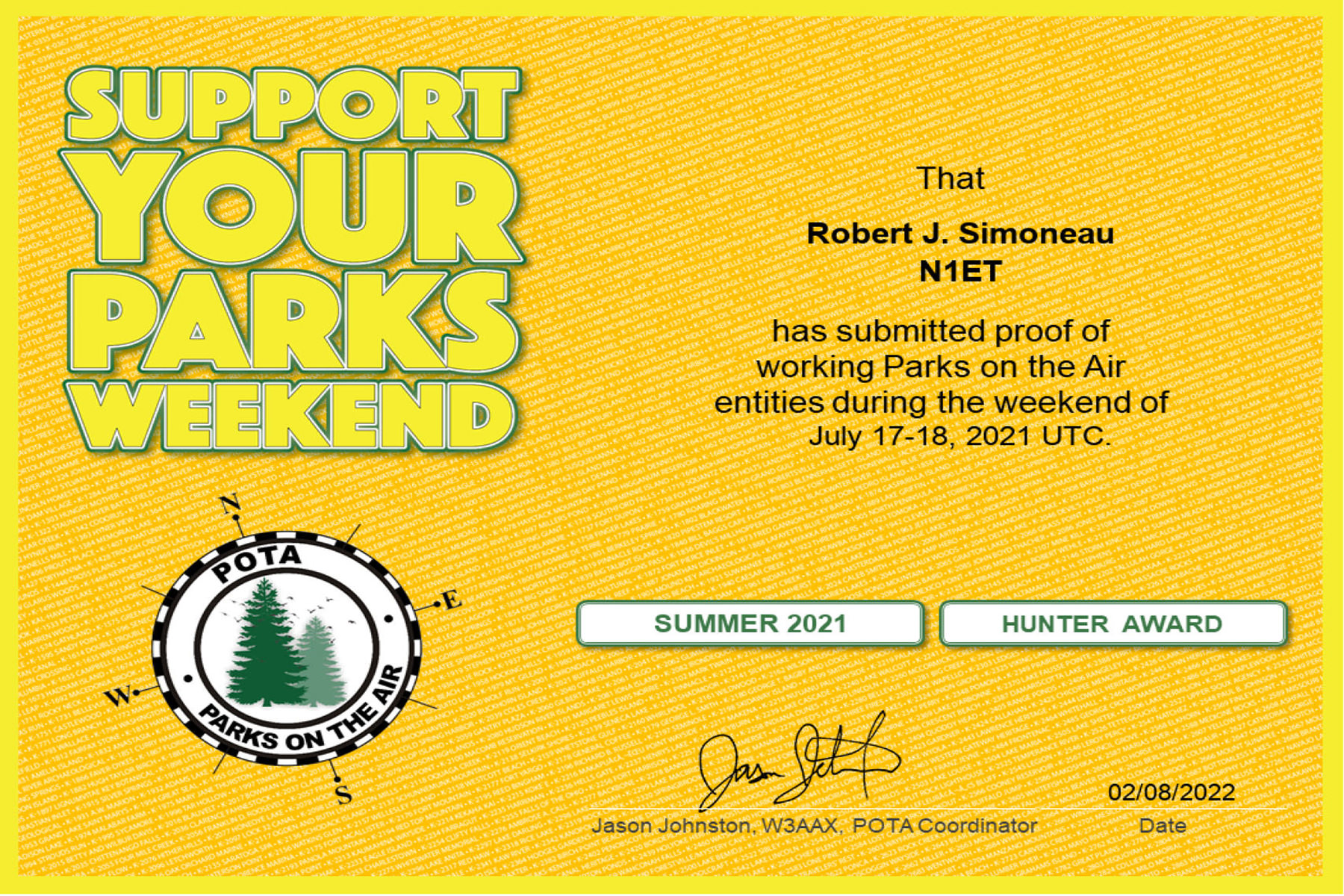N1ET POTA Support Your Parks Hunter (2)