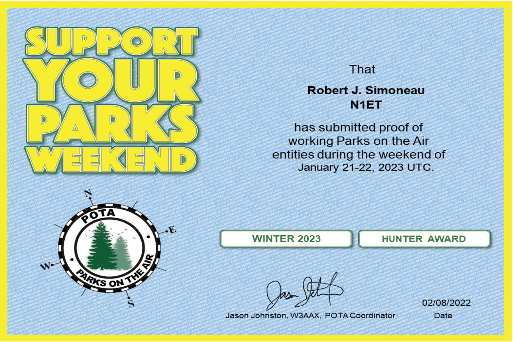 N1ET POTA Support Your Parks Hunter (4)