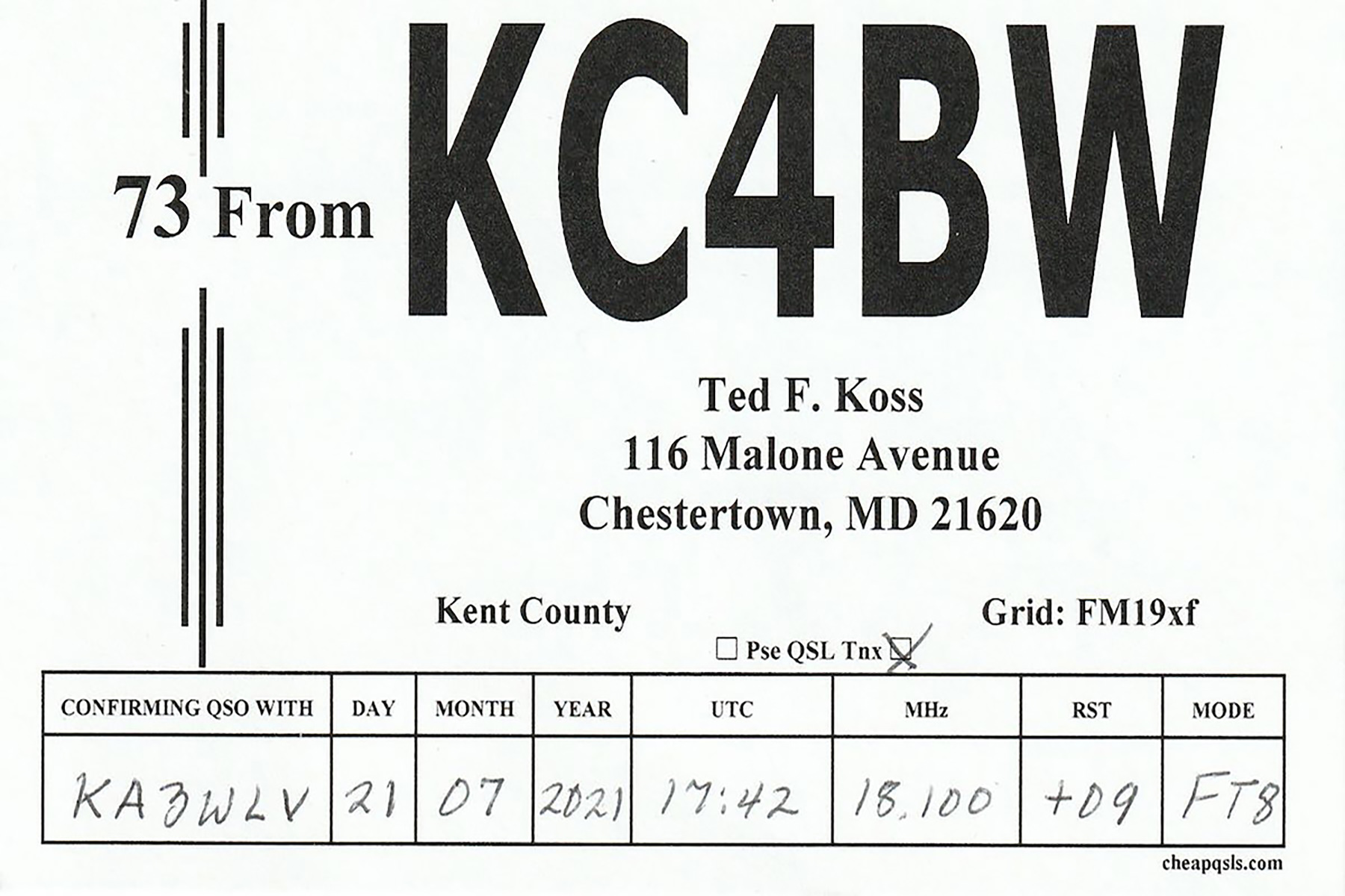 kc4bw 20210721 1742 17m ft8 paper