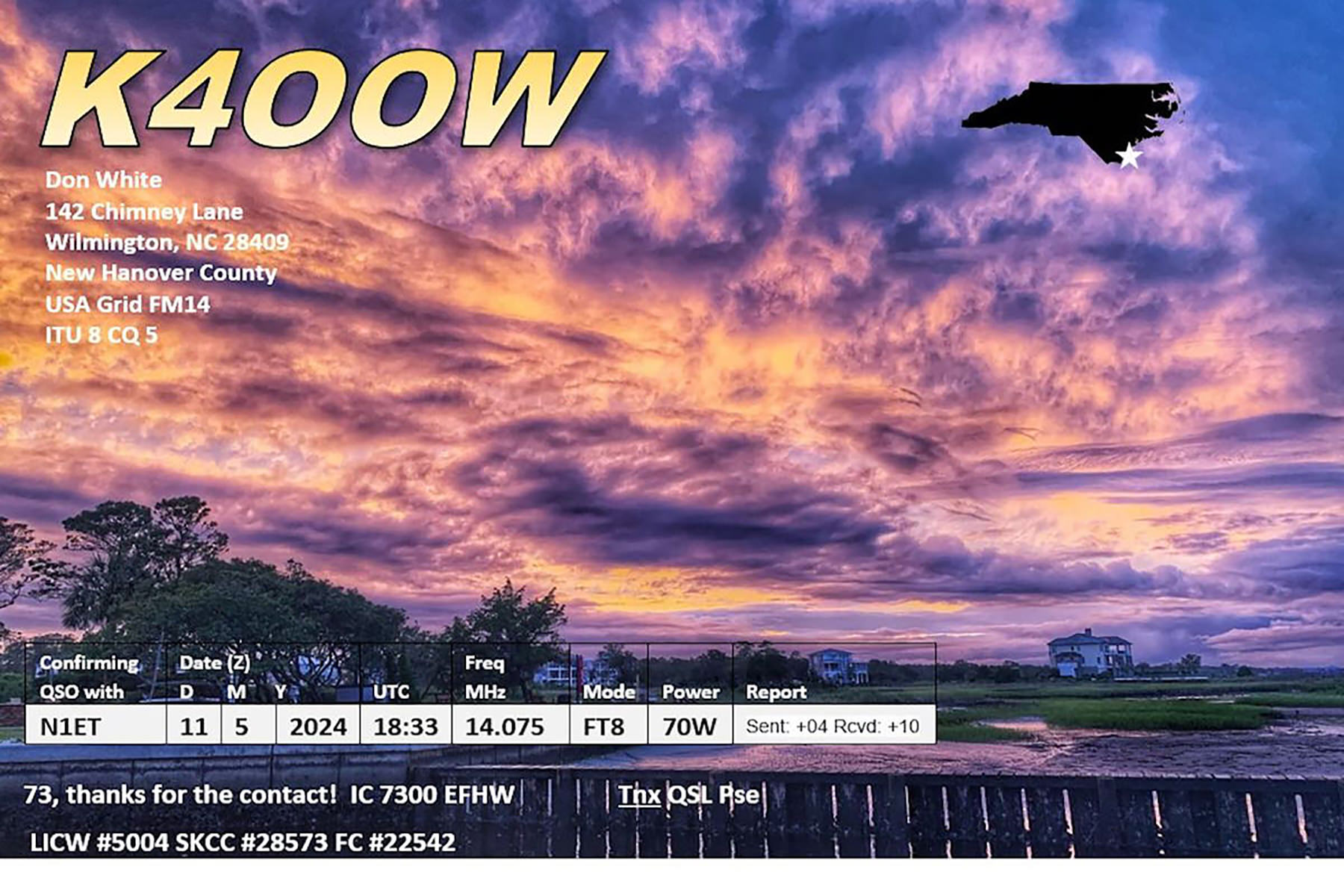 n1et ft8 qsl