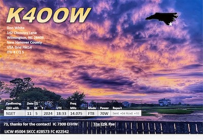 N1ET FT8 QSL