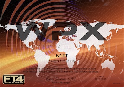 N1ET-WPX-100_FT4DMC